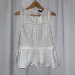 Brand new poke a dot Zara tank top